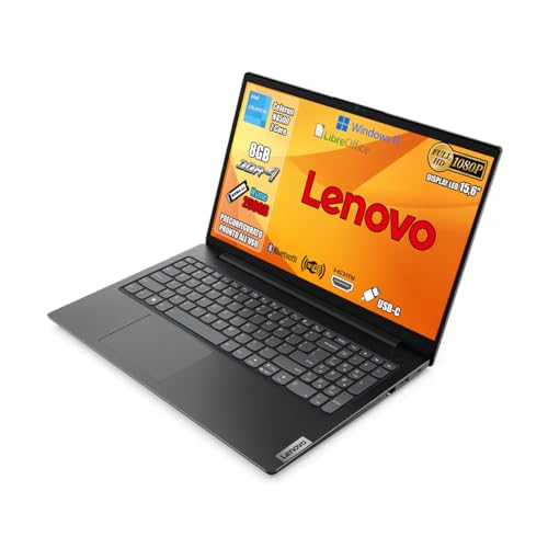 Pc Portatile, Notebook Intel N4500, Ram 8Gb, SSD 256Gb, FHD 15.6", Ingresso Lan, Hdmi, Usb Type-C, Win 11 Pro, Wi-Fi, Computer Portatile, Laptop Mouse WiFi Omaggio - Notebook - Immagine 2