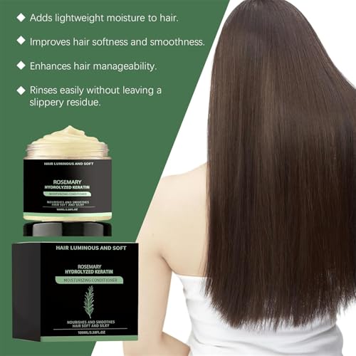 Après-shampooing kératine romarin démêlant cheveux secs abîmés - 3