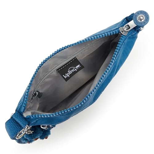 Image of Kipling Women's Abanu Medium Crossbody Bag, Lightweight, Adjustable Nylon Waist Pack with Multi-Compartment Zip Pockets