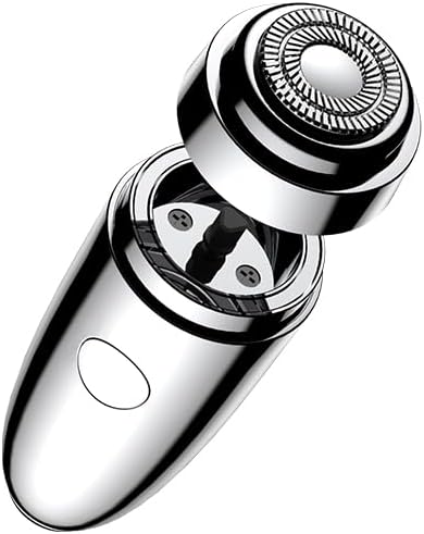 Professional Mini Electric Razor for Men - 12000RPM Wet & Dry Shaver, USB-C Rechargeable, Waterproof, Portable with Travel Organizer & Lock - Ideal Gift for Men