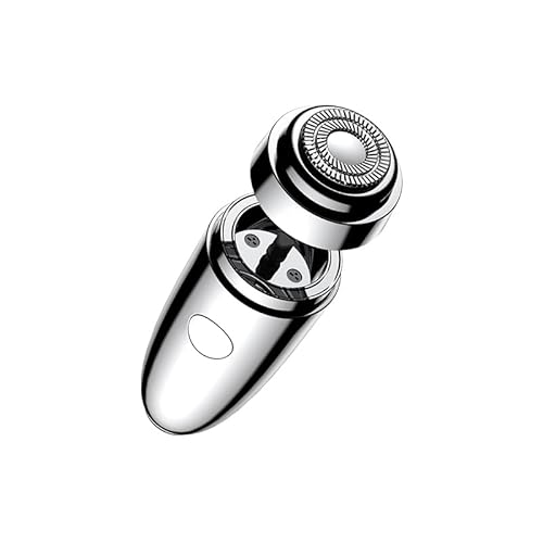 Professional Mini Electric Razor for Men - 12000RPM Wet & Dry Shaver, USB-C Rechargeable, Waterproof, Portable with Travel Organizer & Lock - Ideal Gift for Men