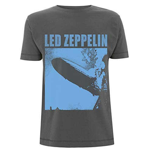 Générique LED Zeppelin LZ III Bubble Logo T-Shirt Manches Courtes Jaune S