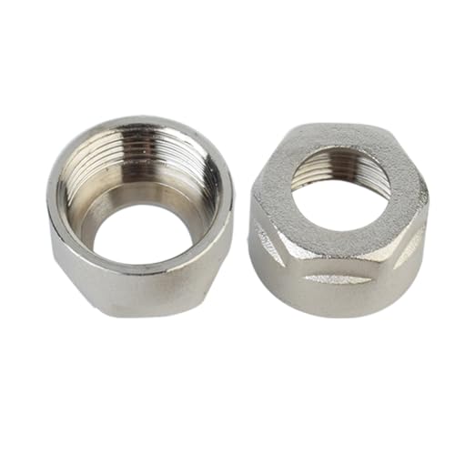 S SIENOC 2 Stück Klemmverschraubung für 16 x 2 mm Heizrohr 3/4 für Hahnblöcke und Fußbodenheizung