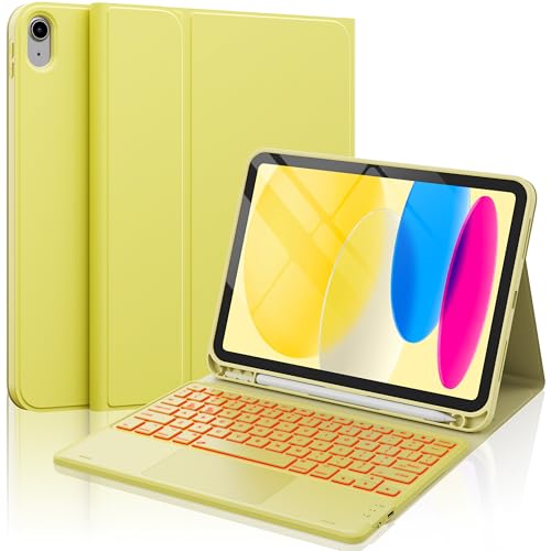 CHESONA Compatible for iPad 11th(A16)/10th Generation Case with Keyboard