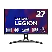 Lenovo Legion R27qe Gen 2 Gaming Monitor 27" QHD (2560x1440) IPS, 0.5ms MPRT, 200Hz, Porte 2x HDMI 2.1 e DisplayPort 1.2, Cavo DisplayPort incluso - Raven Black