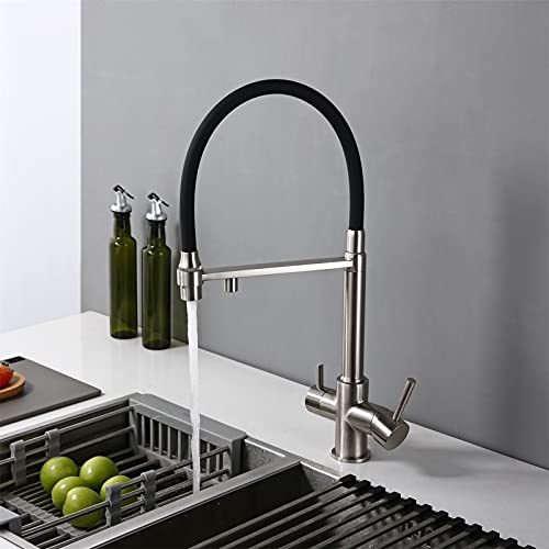 Filtre à eau 3 voies pour éliminer le calcaire via robinet cuisine