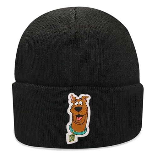 Scooby Doo Beanie for Kids and Adults Winter Hat Officially Licensed Black - One Size
