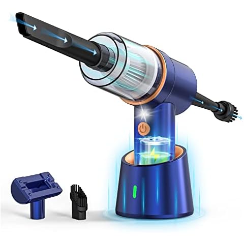 Grarg Air Duster, Compressed Electric Air Duster Cleaner for PC, Rechargeable 6000mAH Cordless Air Cleaner Blower for Laptop, Keyboard, Electronics, Home Cleaning, Alternative to Canned Air Duster Cover