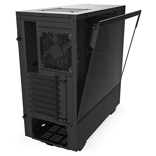 Image of NZXT H510 - Compact ATX PC Gaming Case - Tempered Glass - Enhanced Cable Management - Water-Cooling Ready - Matte Black