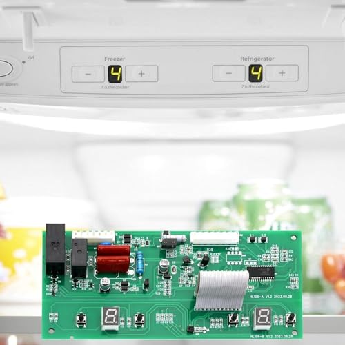Panneau de commande de rechange réfrigérateur compatible tout modèle de cuisine moderne - 6