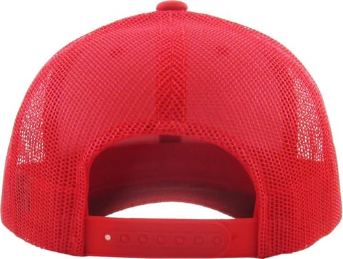 Image of Classic 6 Panel Cotton Twill Mesh Trucker Cap Hat Adjustable Snapback Hat