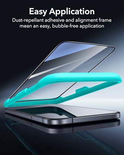 Image of ESR 3 Pack for iPhone Air Tempered Glass Screen Protectors, High Clarity for iPhone 17 Air, 9H Hardness Scratch Resistant, Military-Grade, Shatterproof, Screen Guard with Easy Installation Tool