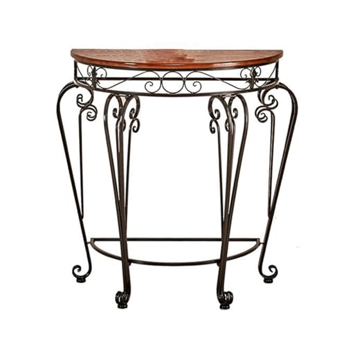 SXDQMX Mesa de Media Luna para Entrada