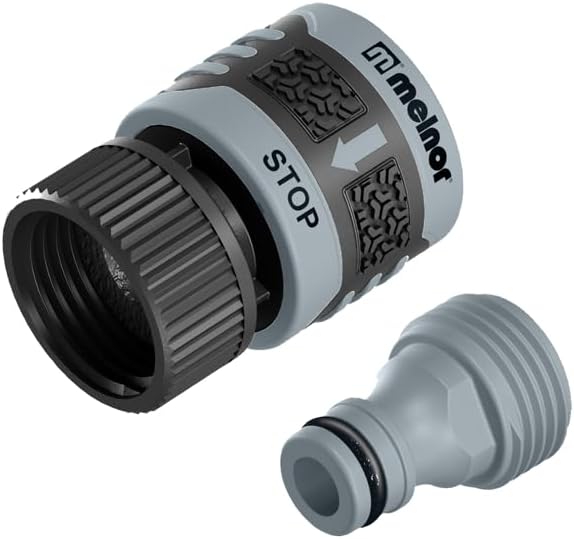 Miniatura 6 de Melnor 65132AMZ TurboTek Turbo - Aspersor oscilante con boquillas de latón y juego QuickConnect, verde, amarillo, negro