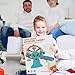 Aliex Shooting Games Toys for Toddlers, Ferris Wheel Rotating Shooting Duck Targets Toys with Electronic Scoring & Toy Gun, Boys Toys Birthday for Age 3+ Years Old Kids