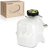 A-Premium Engine Coolant Overflow Recovery Reservoir Tank [w/Cap] Compatible with Chevrolet Beat 2018-2019, Spark 2011-2015, Spark Classic 2017-2017, 1.2L