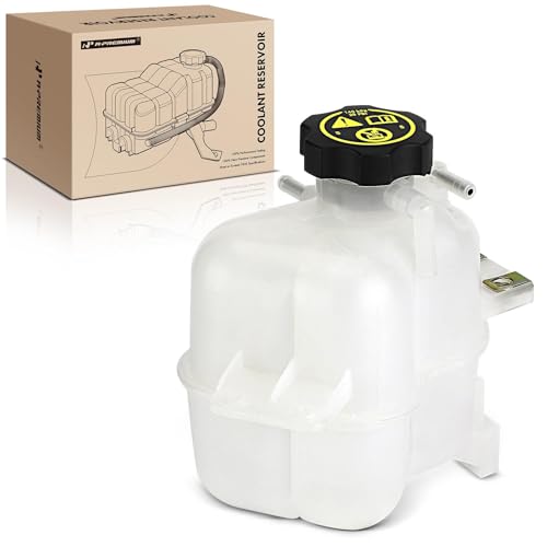 A-Premium Engine Coolant Overflow Recovery Reservoir Tank [w/Cap] Compatible with Chevrolet Beat 2018-2019, Spark 2011-2015, Spark Classic 2017-2017, 1.2L