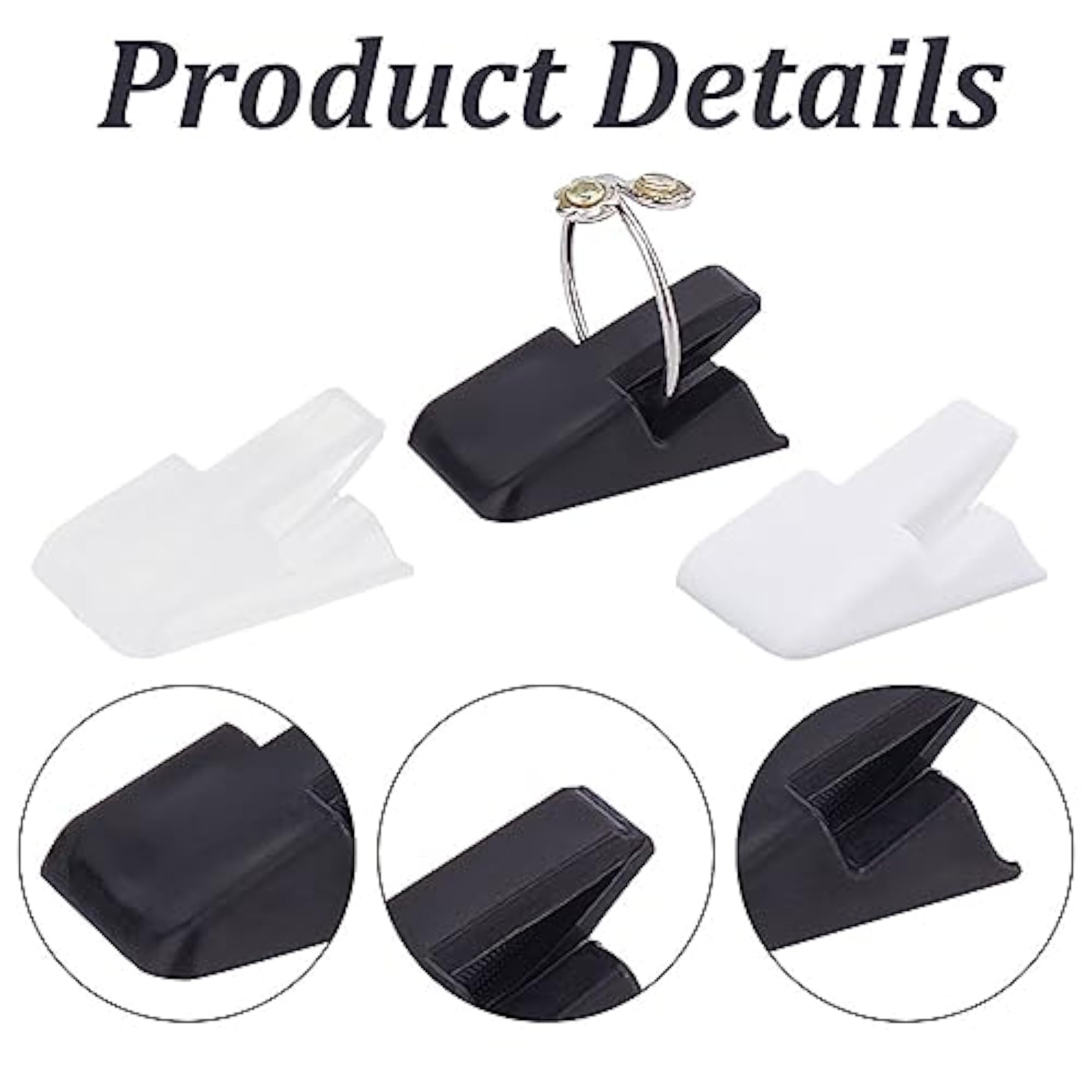 30pcs Ring Organizer for Jewelry, Acrylic Stand