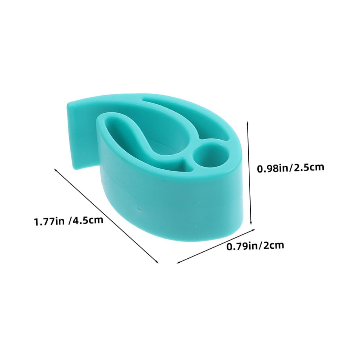 SUPVOX 2pcs Foldable Clip Disc Holder for Flying Disc Clamp Plastic Disc Carrier