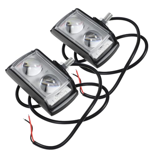 Foco Intermitente LED Azul Rojo para Camión y Luz de Trabajo LED para Coche