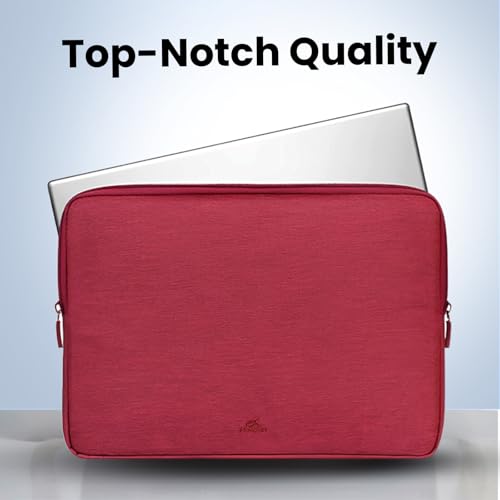 Image of RIVACASE Suzuka ECO Laptop Sleeve 13.3-14 inches fits Most Popular MacBook, Laptops, Ultrabooks and Tablets ECO-Friendly RPET Water Resistant Polyester Fabric
