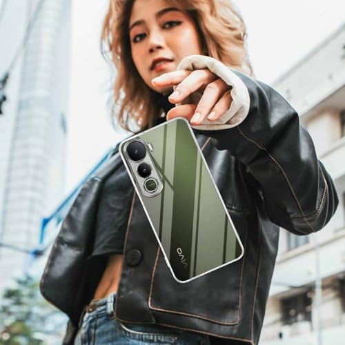 Image of Jkobi Vivo Y400 (Clear Shockproof Case with Camera Protection | Soft and Flexible | Transparent)