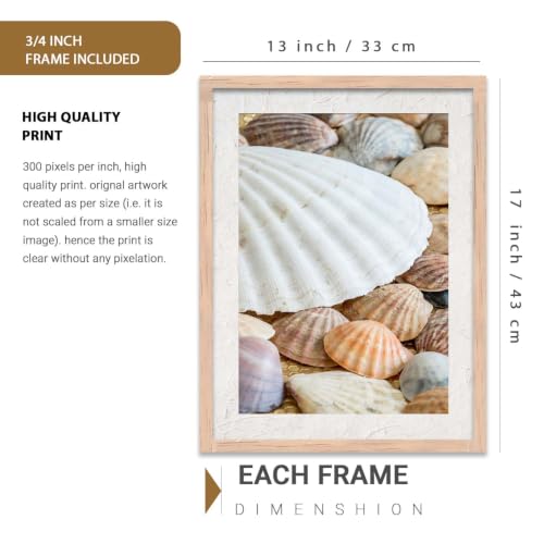 Image of HOTHOUSE Decorative Modern Wall Art Print With Frame Abstract Paintings For Living Room Bed Room Hotel Wall Decor Digital Reprint Set of 3 (13X17 inch)