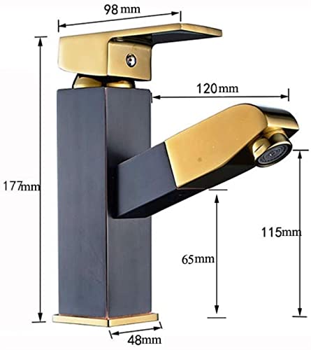 Mitigeur extractible robinet de cuisine laiton évier levier unique - 7
