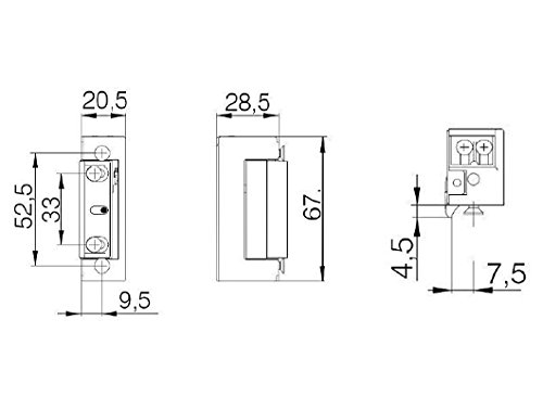 Dorcas, apriporta elettrico con sblocco diurno