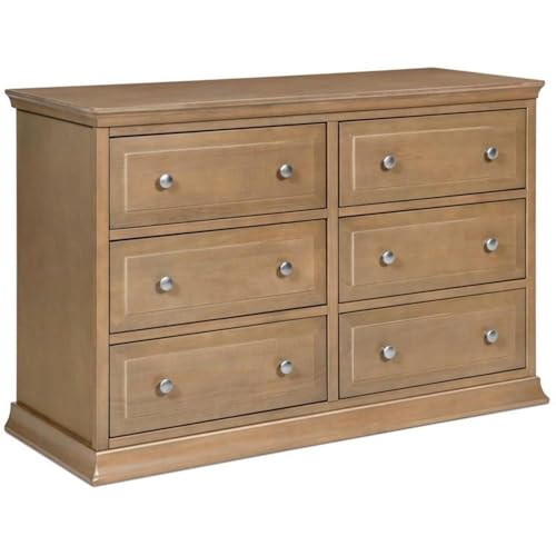 Davinci Signature 6-Drawer Double Dresser in Hazelnut