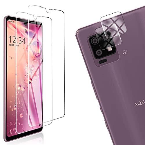 �y4���Z�b�g�z FOR AQUOS zero6 SHG04 �p�̃K���X�t�B���� + �Q�� FOR AQUOS zero6 �p�� �J���� �t�B���� �y4������z�����^ �����K���X �ی�t�B���� FOR AQUOS zero6 SHG04 �p�̈��Ɏq�� ������