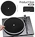 2Pcs Felt Record Mat, 12