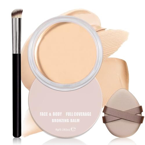 LZXLUKGIR Under Eye Concealer Full Coverage,Under Eye Corrector for Dark Circles,Pot Concealer for Older Women,Teenagers,Middle-aged,Corrector de Ojeras,Waterproof Under Eye Brightener (01 CHANTILL)