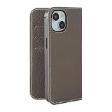HanaRo iPhone15 用 ケース スマホケース 手帳型 シュリンクレザーケース 本革 レザー カード収納 ﾀﾞｰｸﾌﾞﾗｳﾝ