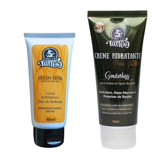 Creme de Tatuagem Long Life Tattoo