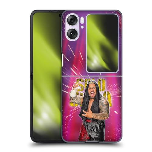 Head Case Designs Officially Licensed WWE Portrait Solo Sikoa Hard Back Case Compatible with Oppo Find N2 Flip