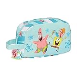 Safta-Portadesayunos Termo Bob Esponja Stay Positive 21,5X12X6,5Cm, Multicolor (812291859)