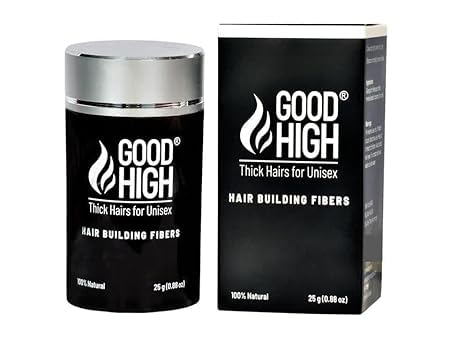 Good High cabok Thick Hair for Unisex Hair Building Fiber to attractive appearance black color (25 gm)-picture-49