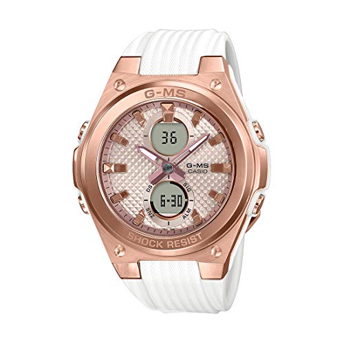 Image of Casio Analog-Digital Rose Gold Dial Women's Watch-MSG-C100G-7ADR (B214)
