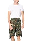 Material ligero y veraniego Brandit Ty - Pantalón corto de camuflaje oscuro, 5XL