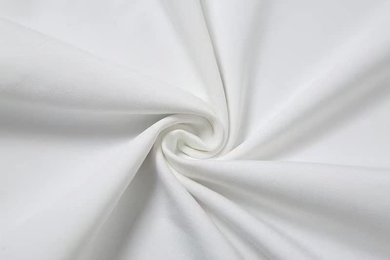 Robe moulante pour sublimer vos formes sans complexe blanche M - 5