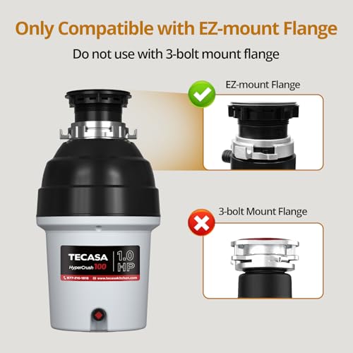 Tecasa TGES1XA 1 Hp Garbage Disposal thumb #2