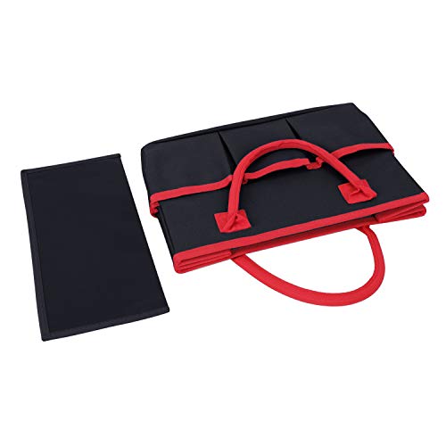 Multi-Purpose Large Desktop Organizer Fundamentals Art File Folder Storage Bag Foldable Gardening Tool Bag Make-Up Office Supplies Tote #TOP5