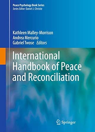 International Handbook of Peace and Reconciliation: 7 2013th Edition book cover