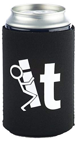 Funny Guy Mugs F It Guy Collapsible Neoprene Can Coolie - Drink Cooler