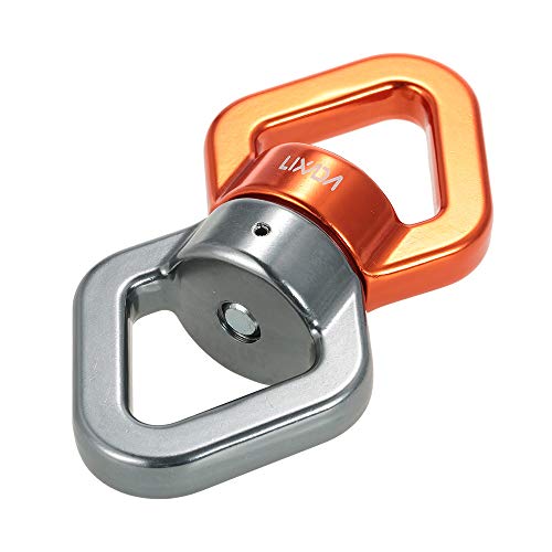 Giratório de corda, Andoer Escalada de resgate de rolamento selado com conector giratório de corda 3