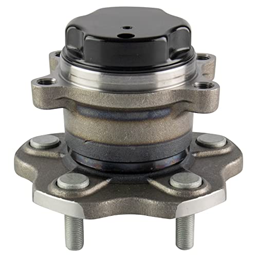 Image of TRQ Rear Left and Right Wheel Bearing and Hub Assembly Set 2 Piece Compatible with 2013-2019 Nissan NV200 2015-2018 Chevrolet City Express