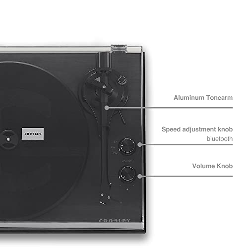 Crosley C62 Platine Bluetooth Schwartz - Les Beatles, Paul McCartney, John Lennon, RIngo Starr, George Harrison Crosley C62 Platine Bluetooth Schwartz – Image 7