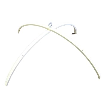 foshan Idkska Wood Baby Mobile Hanger Baby Crib Mobile Hanger Frame Mobile DIY Baby Mobile Holder in Natural Wood Crib Bell