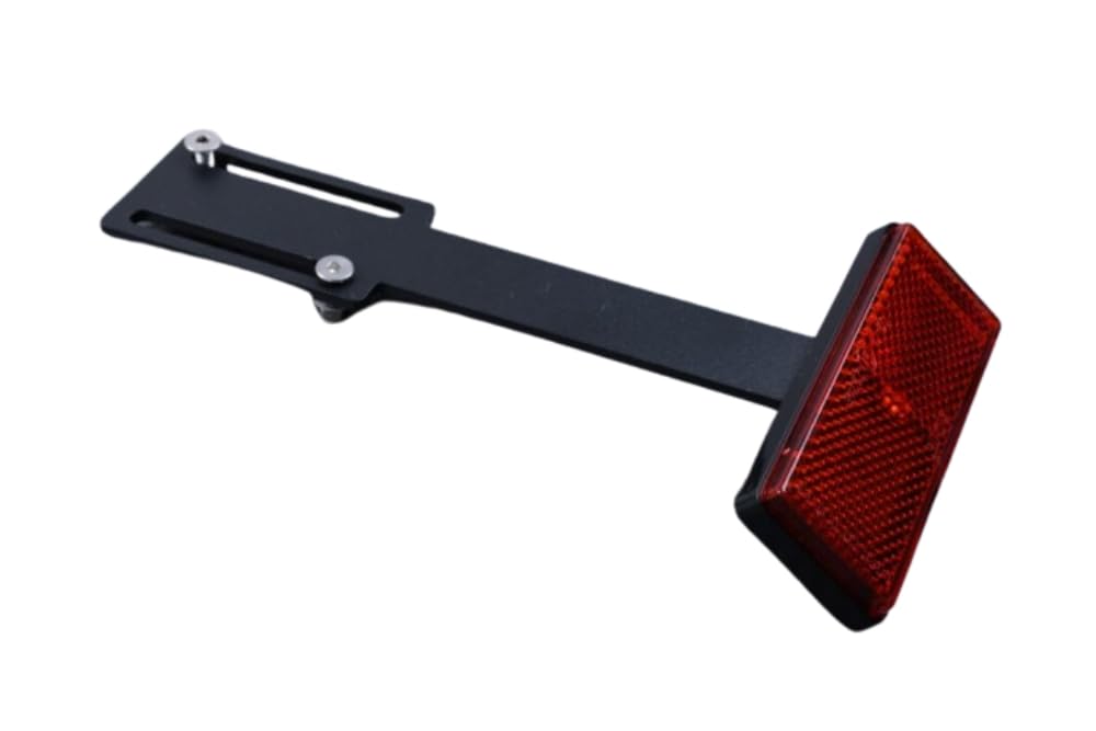 avdb-Moto Porta-Matrícula AVDB Compatible con Ducati Monster 1000 2002-2008, 1000 Dark/S 2002-2006, 400 1997-2005, 400 Dark 2002-2005, 600 Dark 1993-2005, 2002-2006 con Catadióptrico